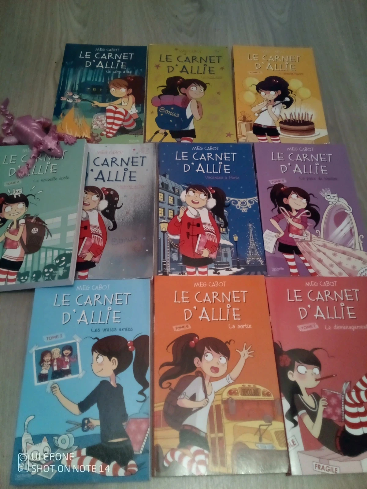 Lot van 10 delen het notitieboek van Meg Cabot – photo 2